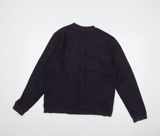 Lands' End Men's Black Pullover Sweatshirt M
