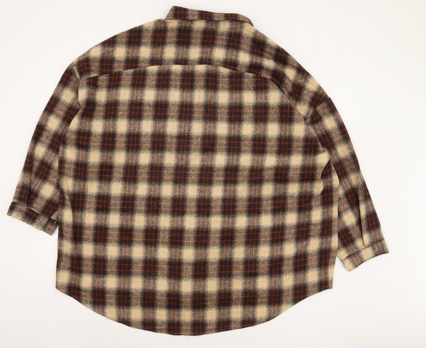 Boohoo Women's Plaid Jacket UK 14 Multicoloured Casual
