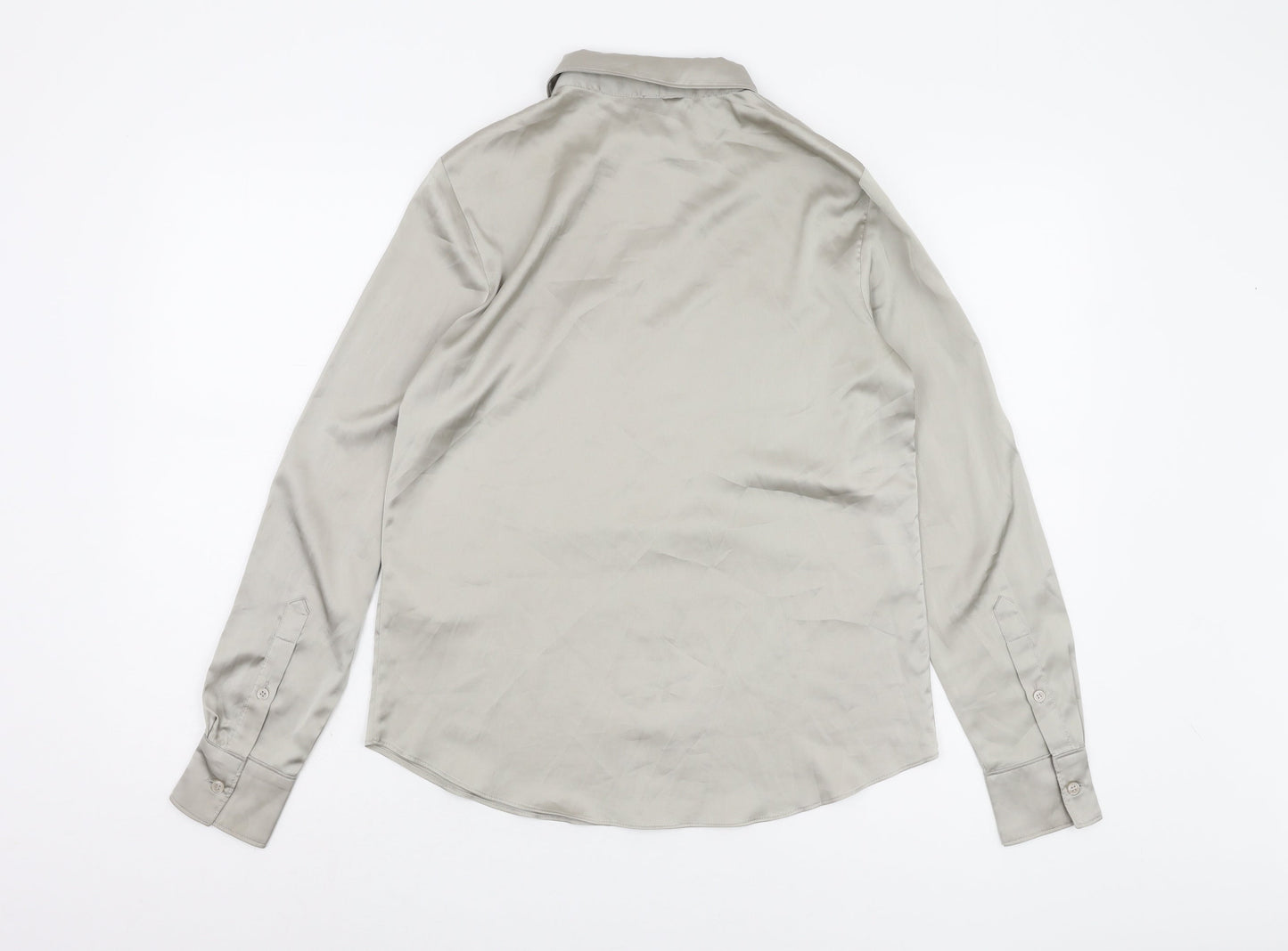 H&M Women's Grey XS Button-Up Shirt