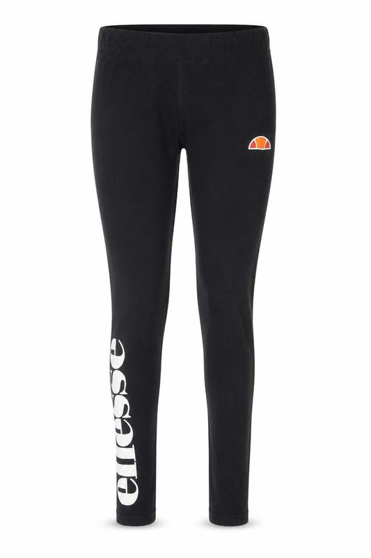 Ellesse Women's Black Logo Leggings UK 8 Athleisure