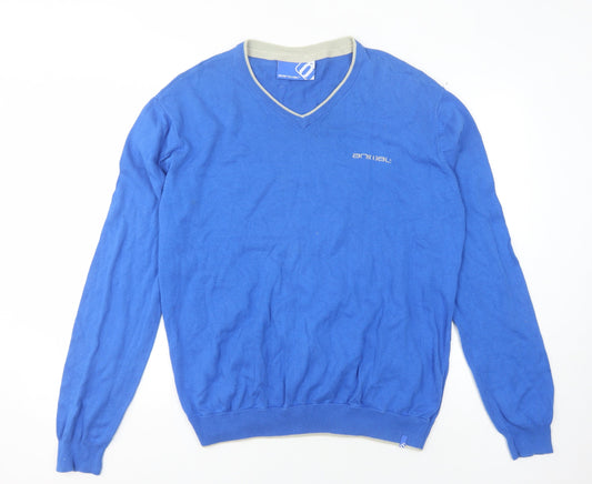 Animal Men's Blue XL Pullover Jumper with Logo