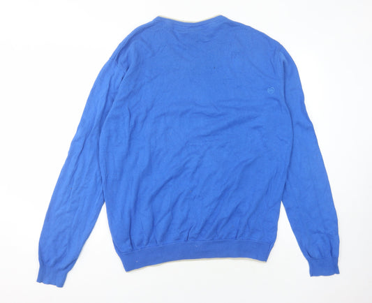 Animal Men's Blue XL Pullover Jumper with Logo