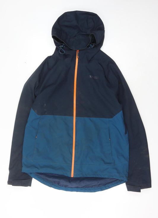 Mountain Warehouse Men's Blue Waterproof Jacket L