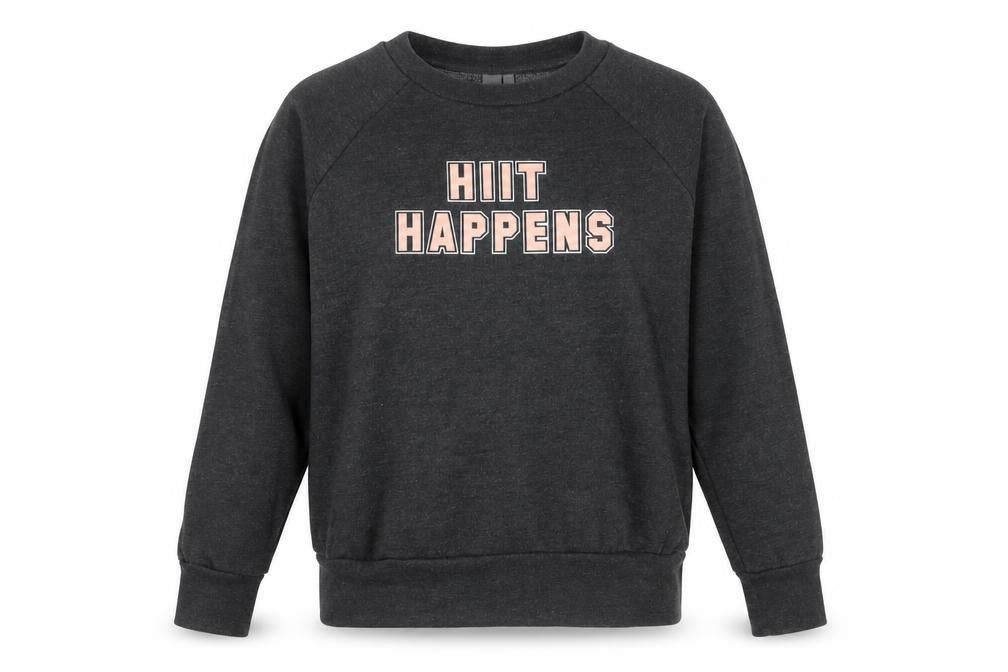 Womens UK S Regular Sweaty Betty Grey Pullover Sweatshirt