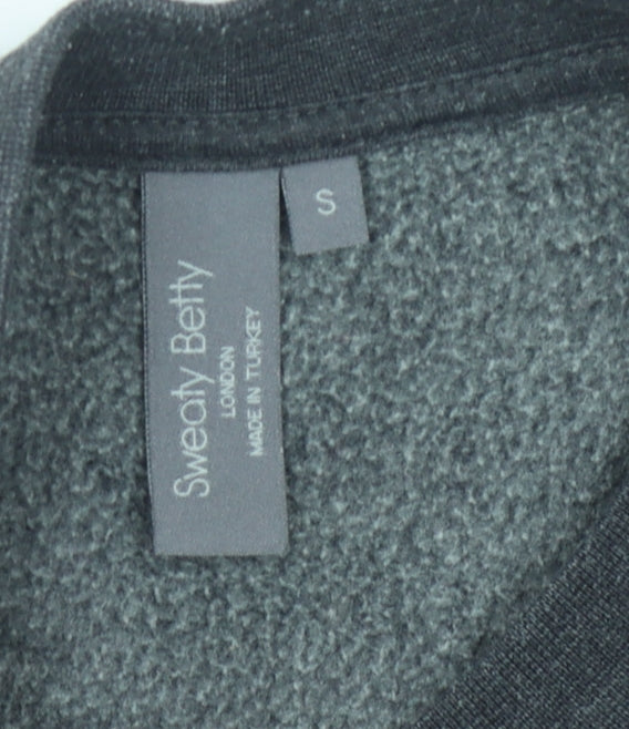 Sweaty Betty Women's Grey S Pullover Sweatshirt Activewear