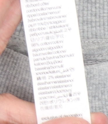 Calvin Klein Women's Grey Sweatshirt XS - Logo Pullover