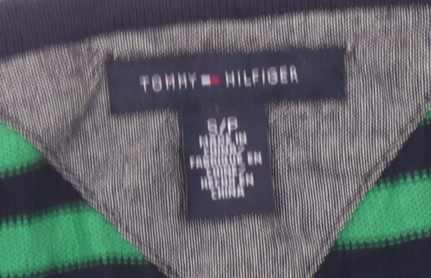 Tommy Hilfiger Women's Multicoloured Striped Pullover Jumper S