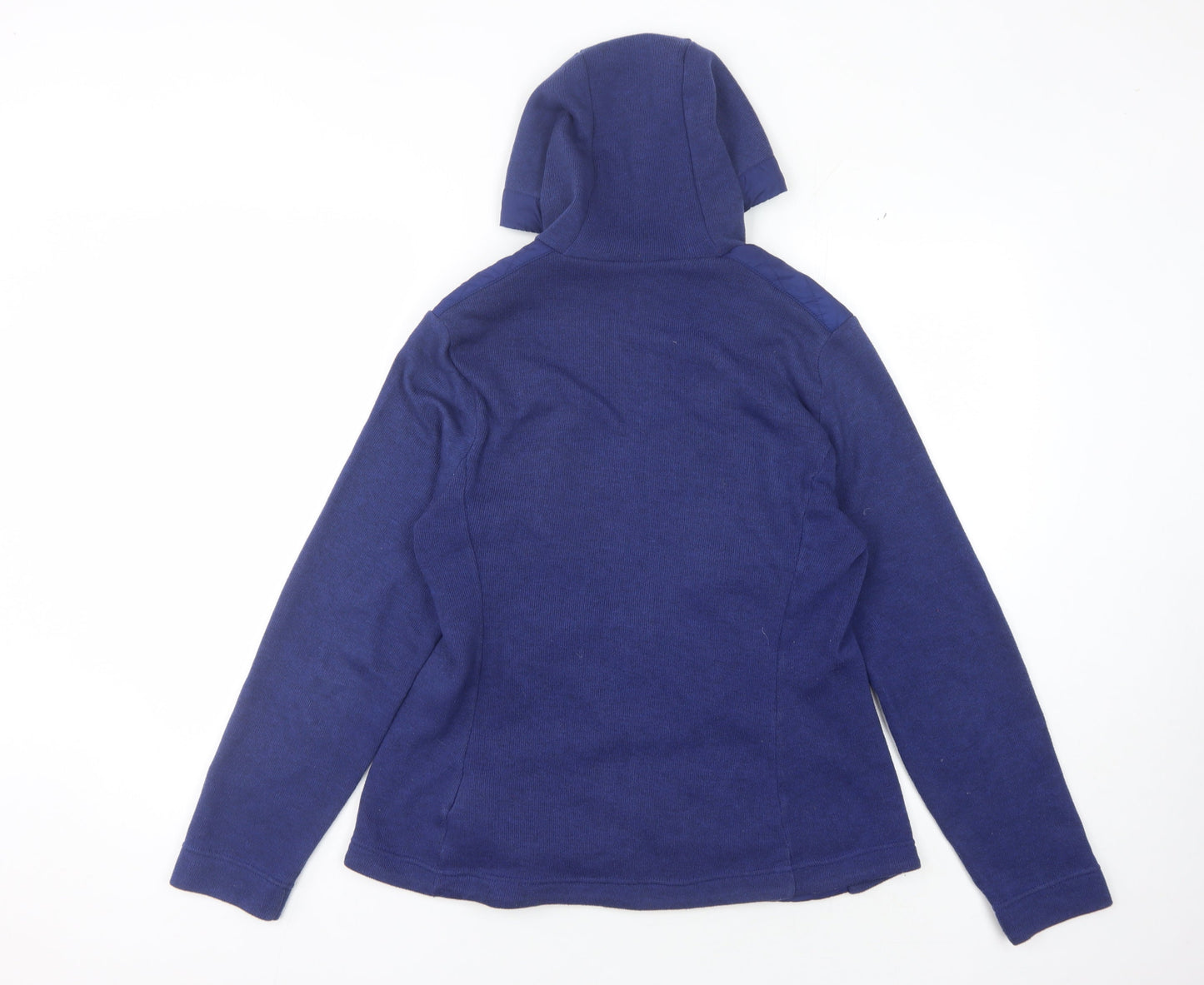Decathlon Men's Blue Hooded Jacket, Size M, Hiking