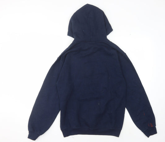 NFL Team Apparel Blue Hoodie Unisex Adults S