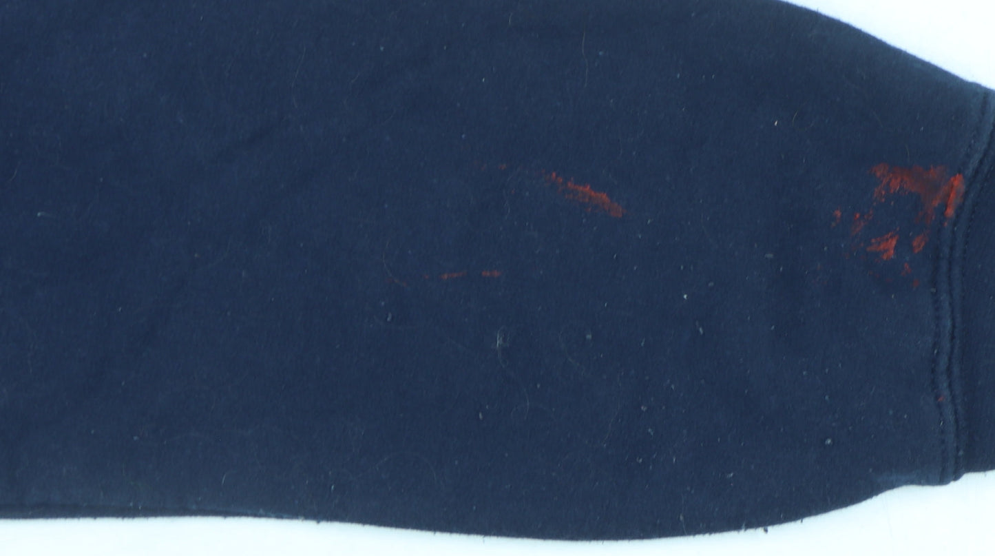 NFL Team Apparel Blue Hoodie Unisex Adults S