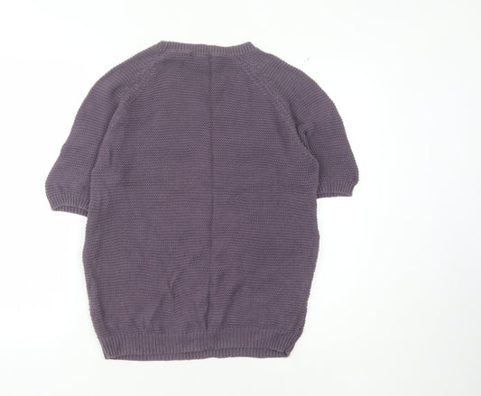 Mamas & Papas Women’s Purple Knit Pullover Jumper - Size 8