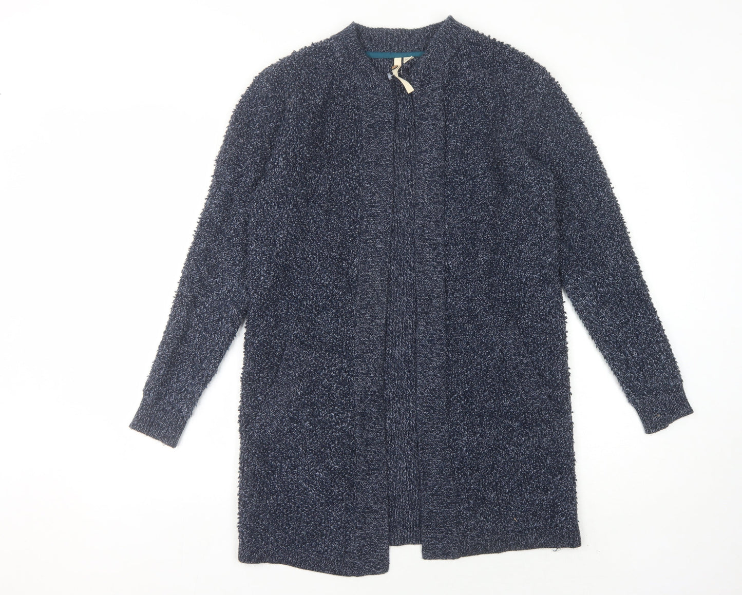 White Stuff Women's Blue Open Front Cardigan UK 10