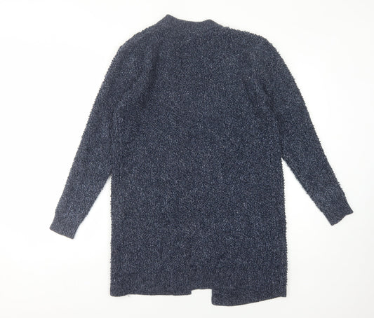 White Stuff Women's Blue Open Front Cardigan UK 10