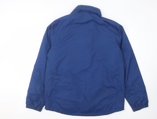 Peter Storm Men's Blue Hooded Jacket Size L