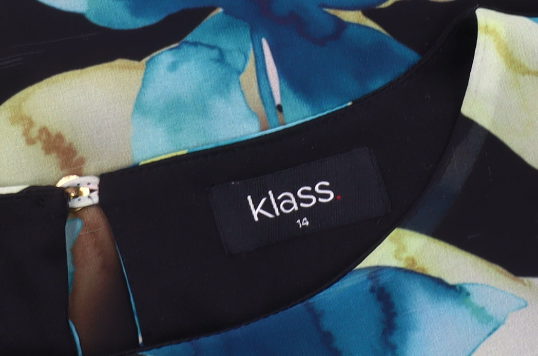 Klass Women's Multicoloured Floral Blouse Size 14