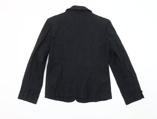 Oscar B. Women's Black Blazer, Size 12, Regular Fit