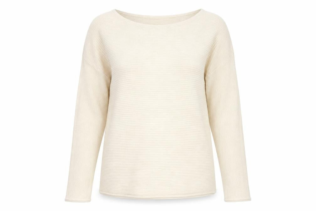ESMARA by Heidi Klum Women's Beige Pullover Jumper Size L