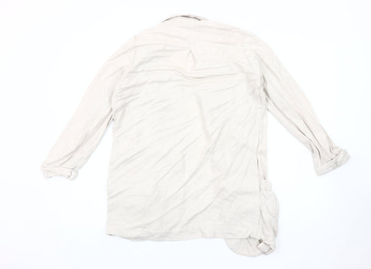 Reiss Women's Beige XS Blazer with Long Sleeves