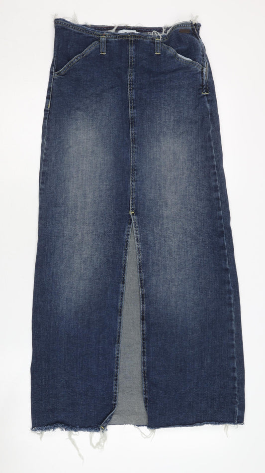 BDG Urban Outfitters Women's Blue Denim Midi Skirt XS