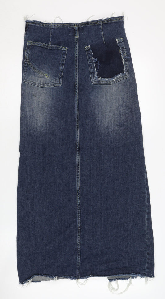 BDG Urban Outfitters Women's Blue Denim Midi Skirt XS