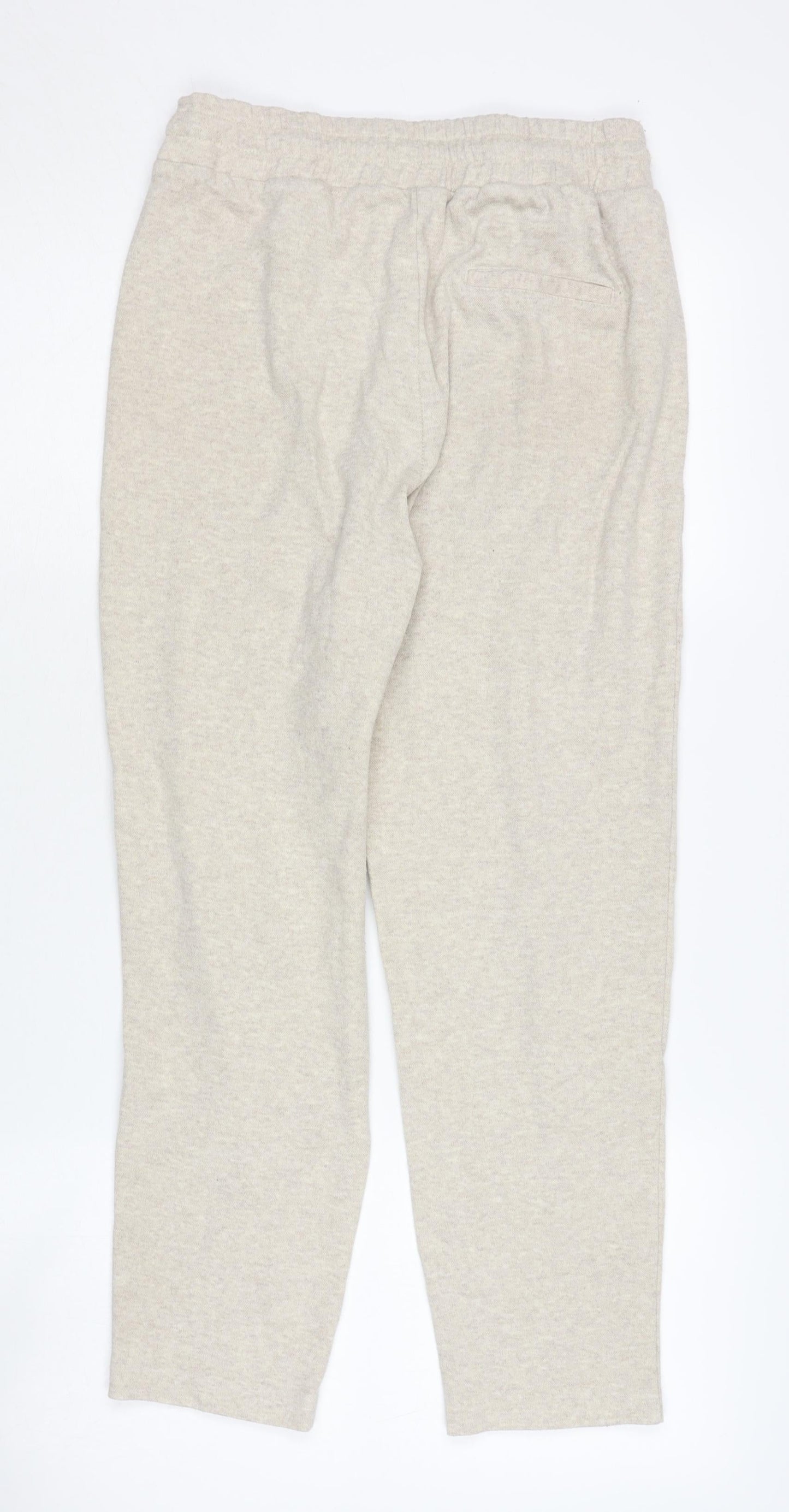 MNG Women's Beige Jogger Trousers Size S Casual