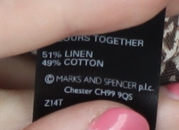 Marks and Spencer Women's Brown Slip Dress UK 12