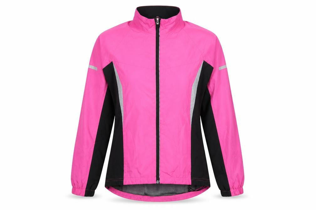 Crane Women's Pink Windbreaker Jacket S Casual
