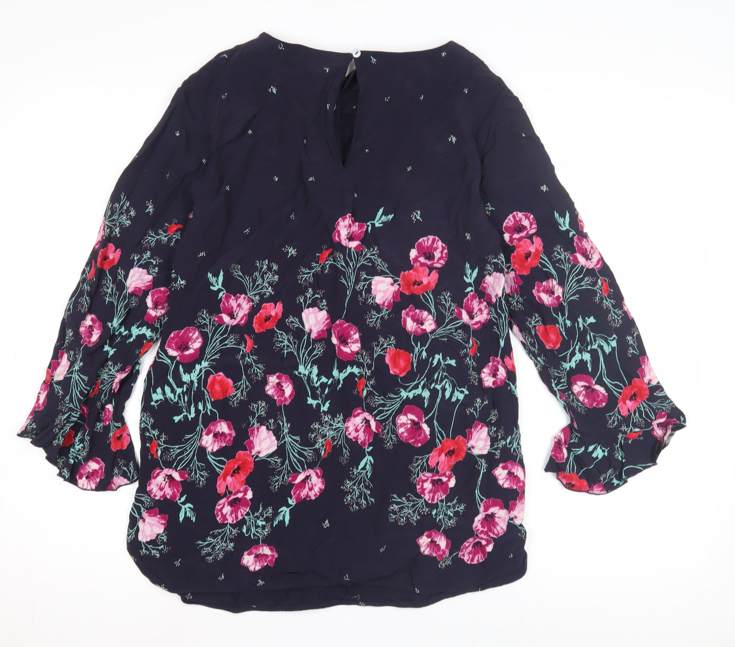 Laura Ashley Women's Floral Blouse, Multicoloured, Size 10