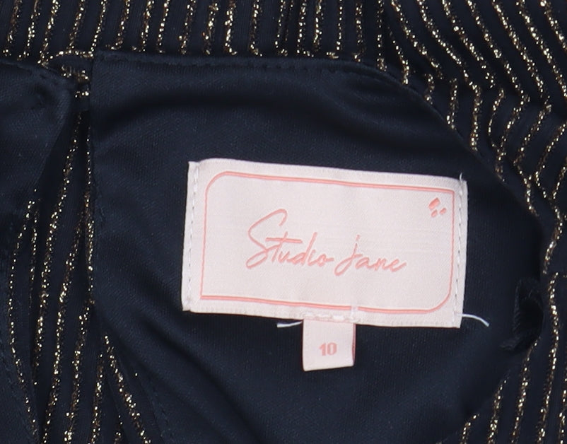 Studio Jane Women’s Black Jumpsuit Size 10