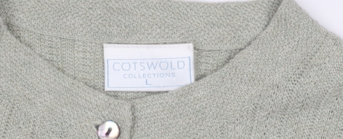 Cotswold Collections Women’s Green L Cardigan