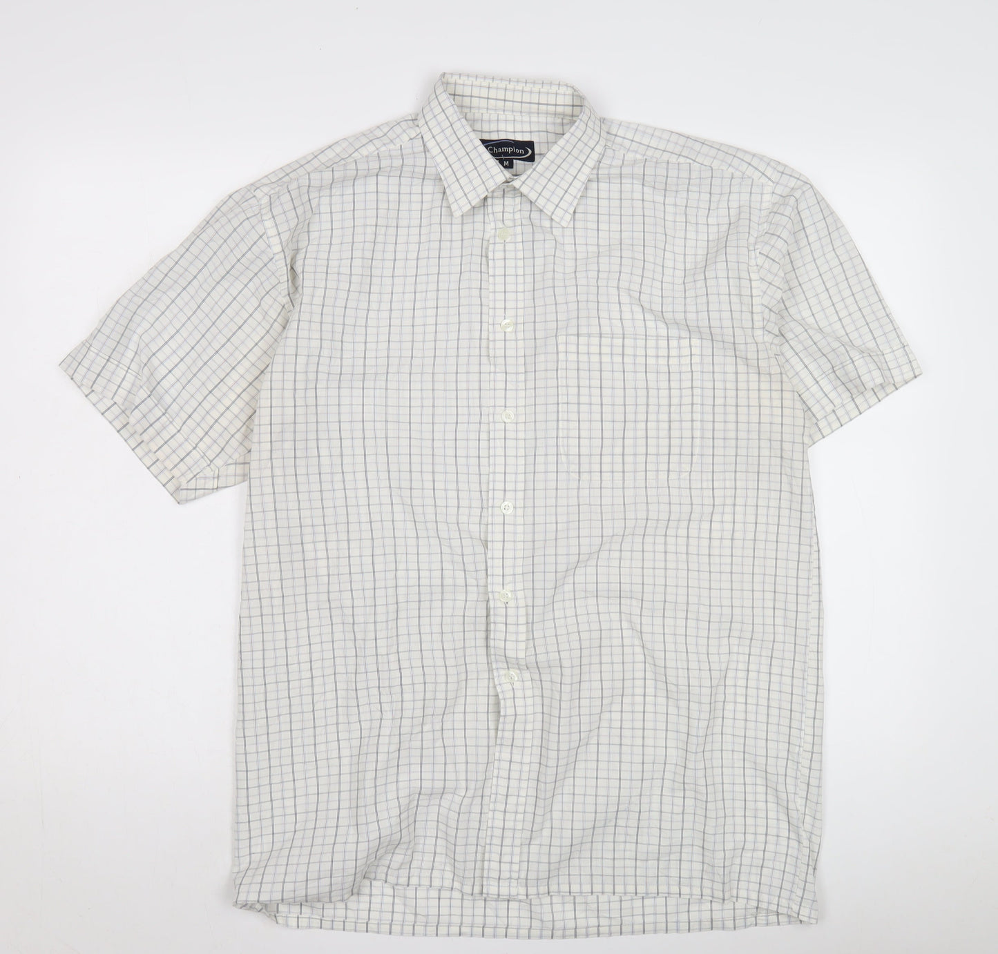 Champion Men's Multicoloured Check Shirt, Size M