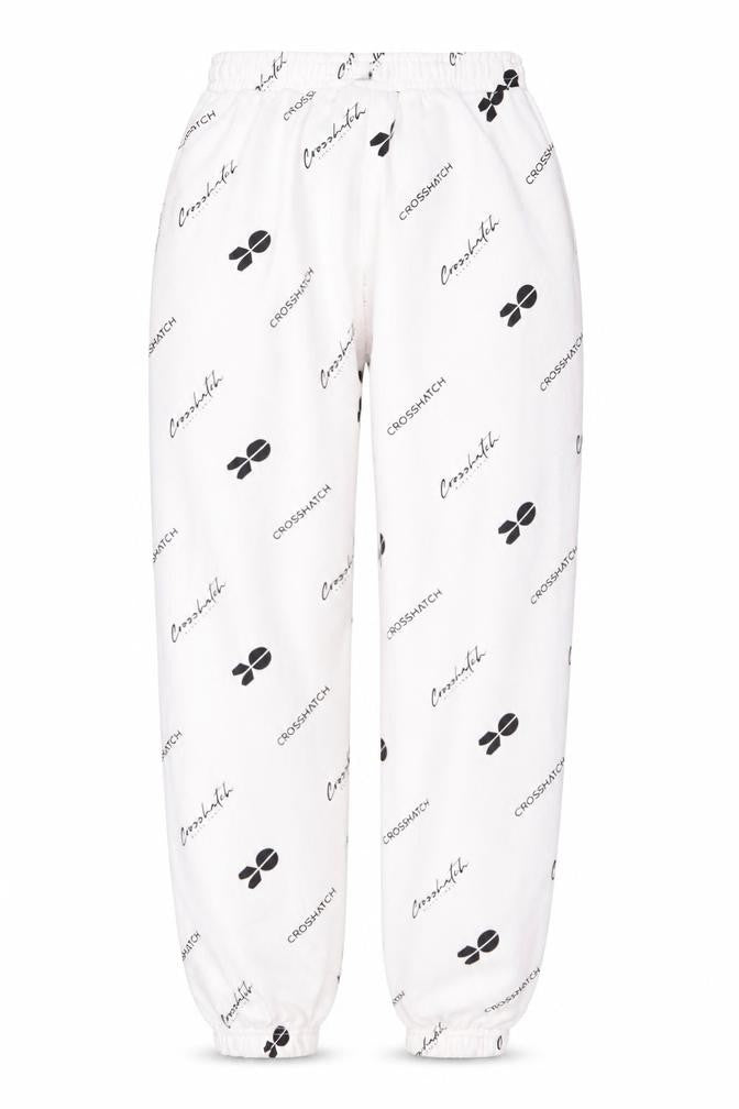 Crosshatch Womens White Trousers XS