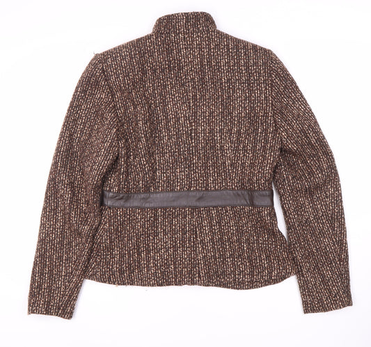 Spencer Jeremy Women's Brown Jacket Size S Casual