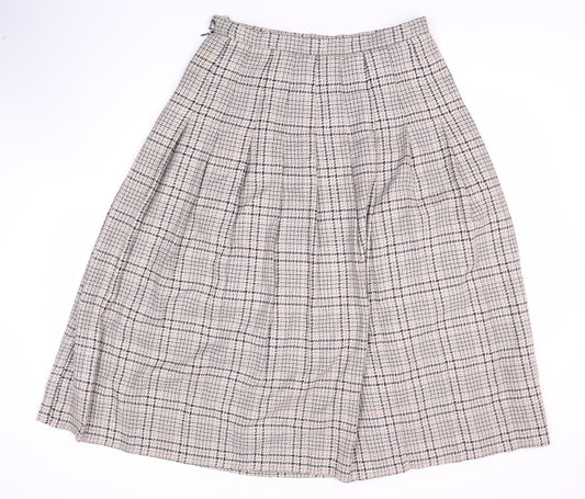 Alexon Women's Multicoloured Pleated Skirt, Size 16