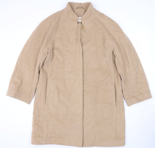 Windsmoor Beige Wool Angora Coat Size 12 Women