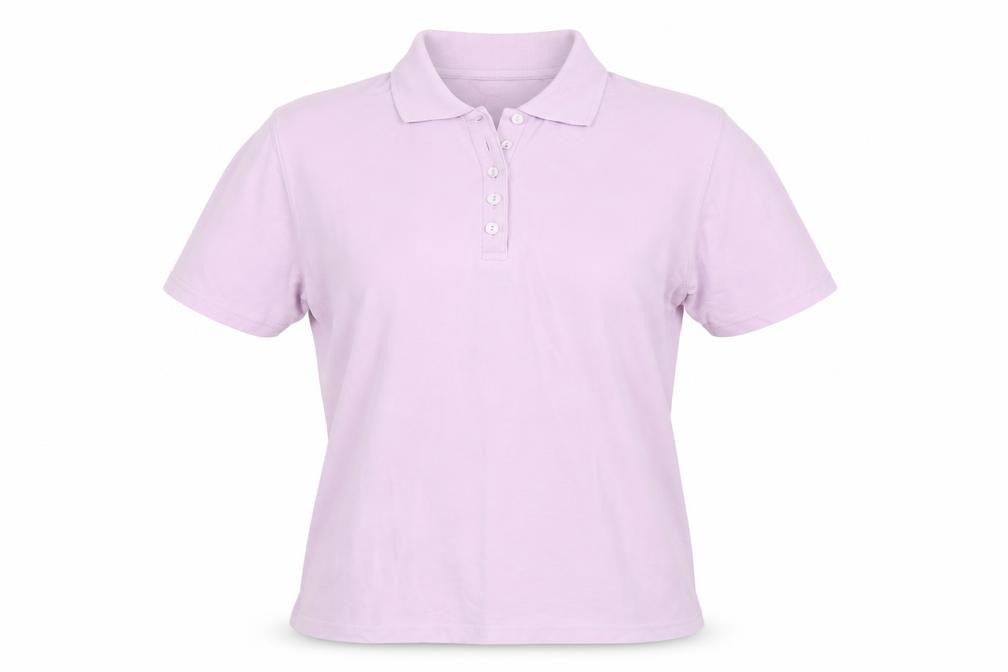 Womens UK Size M EWM Purple Cotton Polo