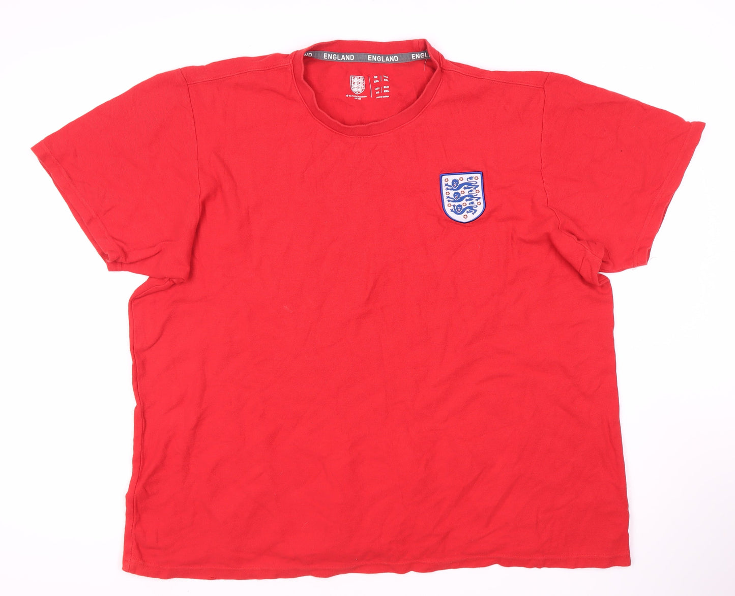 Fanatics Men's Red England Team T-Shirt - 2XL