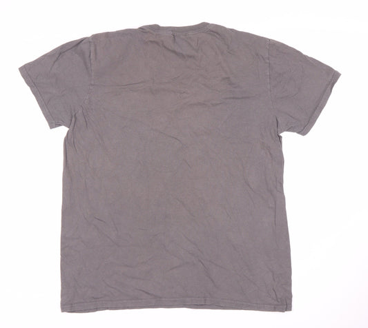 Game of Thrones Grey Men's M T-Shirt Stark Logo