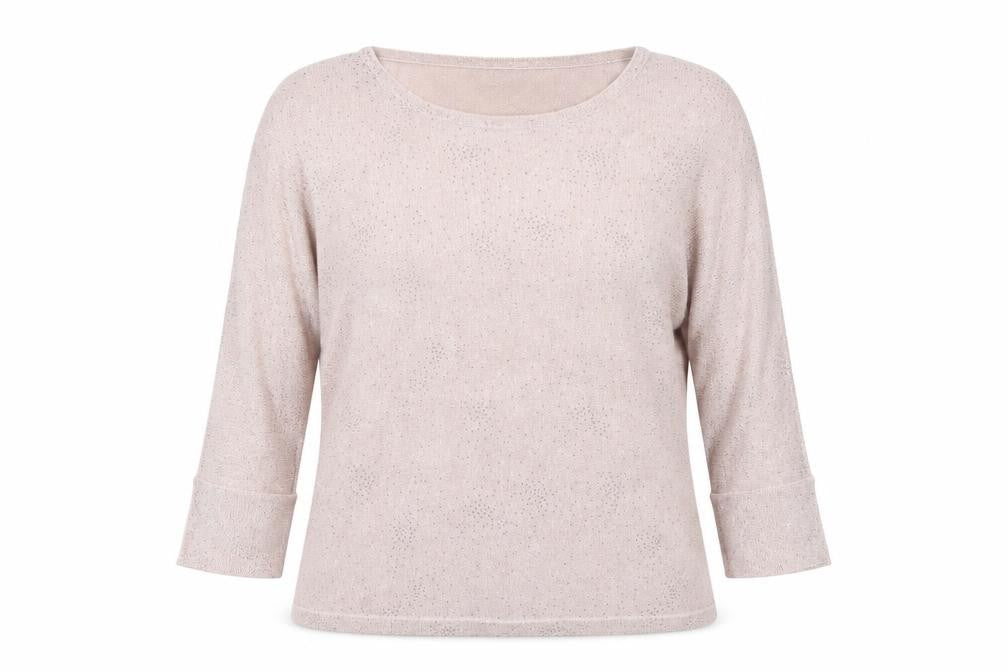 M&Co Women's Pink Petite Pullover Jumper Size 16
