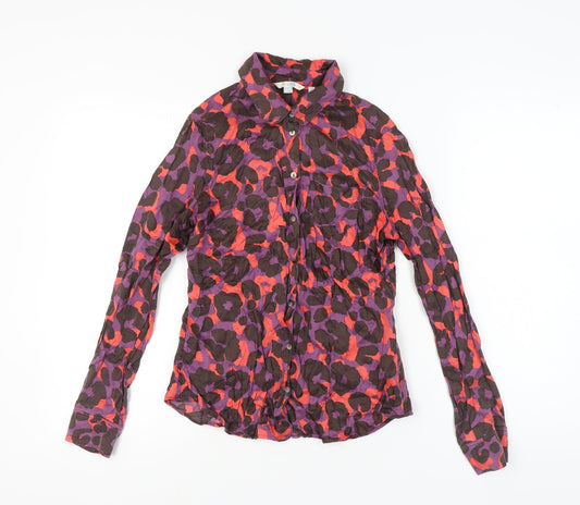 Boden Women's Multicoloured Floral Blouse Size 10