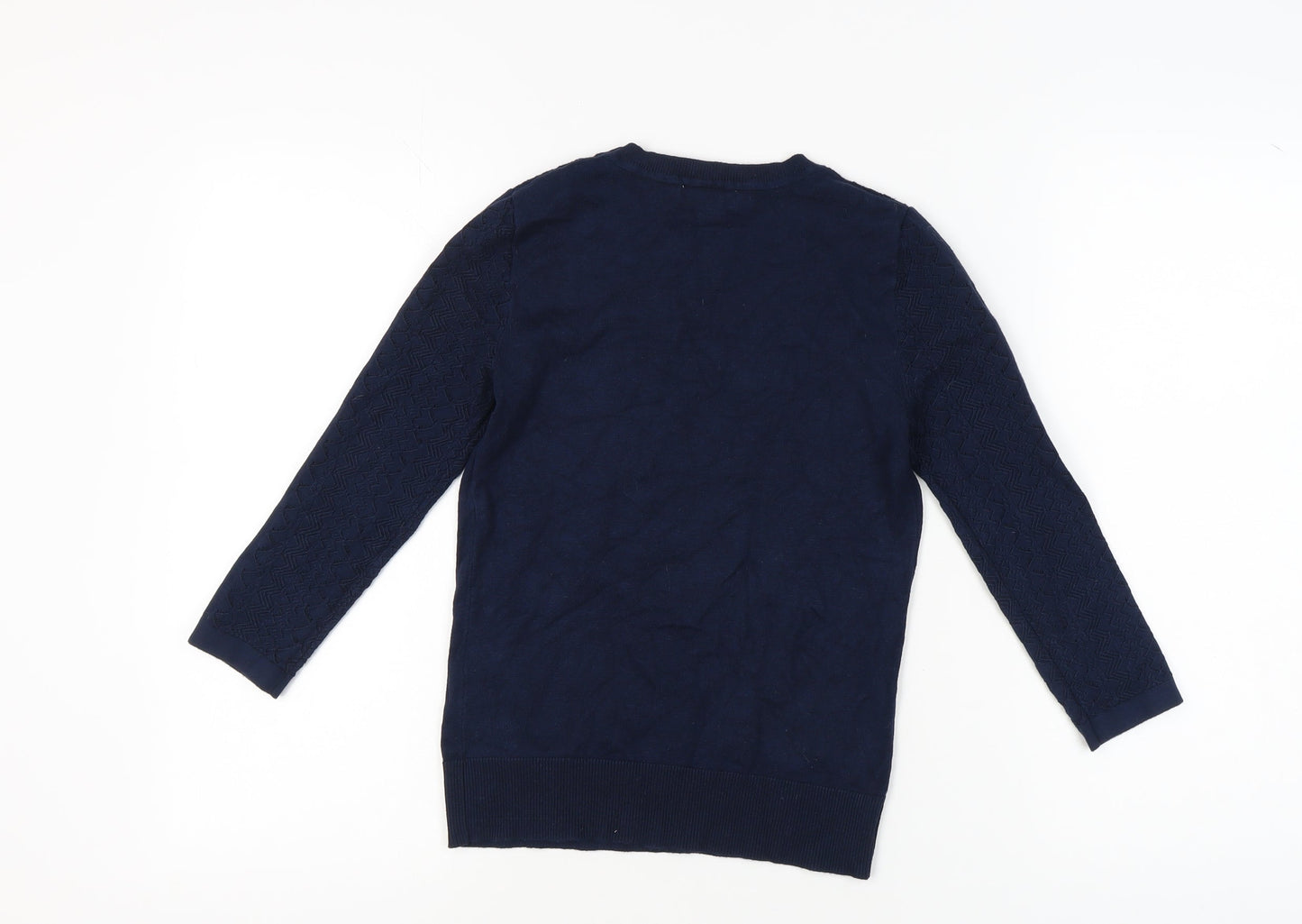 Warehouse Women's Blue Pullover Jumper, Size 8