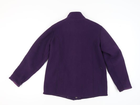 Marks and Spencer Women's Purple Jacket Size 12