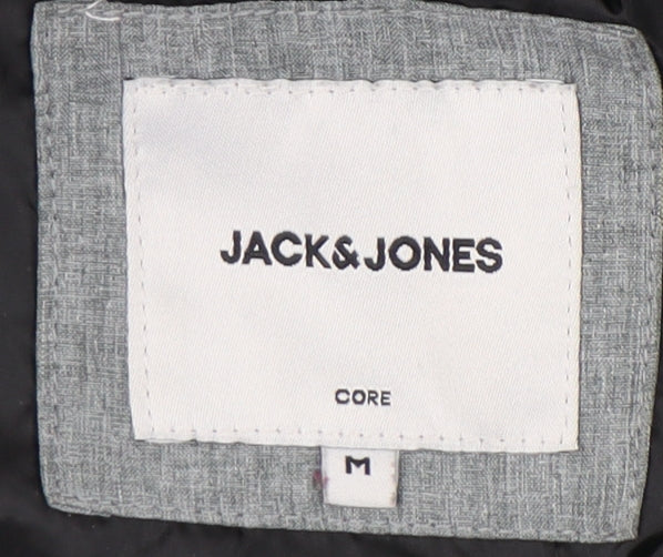Jack & Jones Men's Grey M Windbreaker Jacket