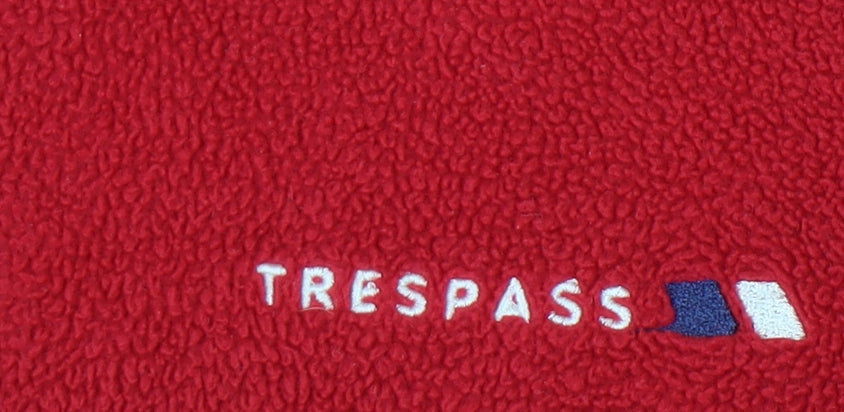 Trespass Men's Red Fleece Jacket Size 36