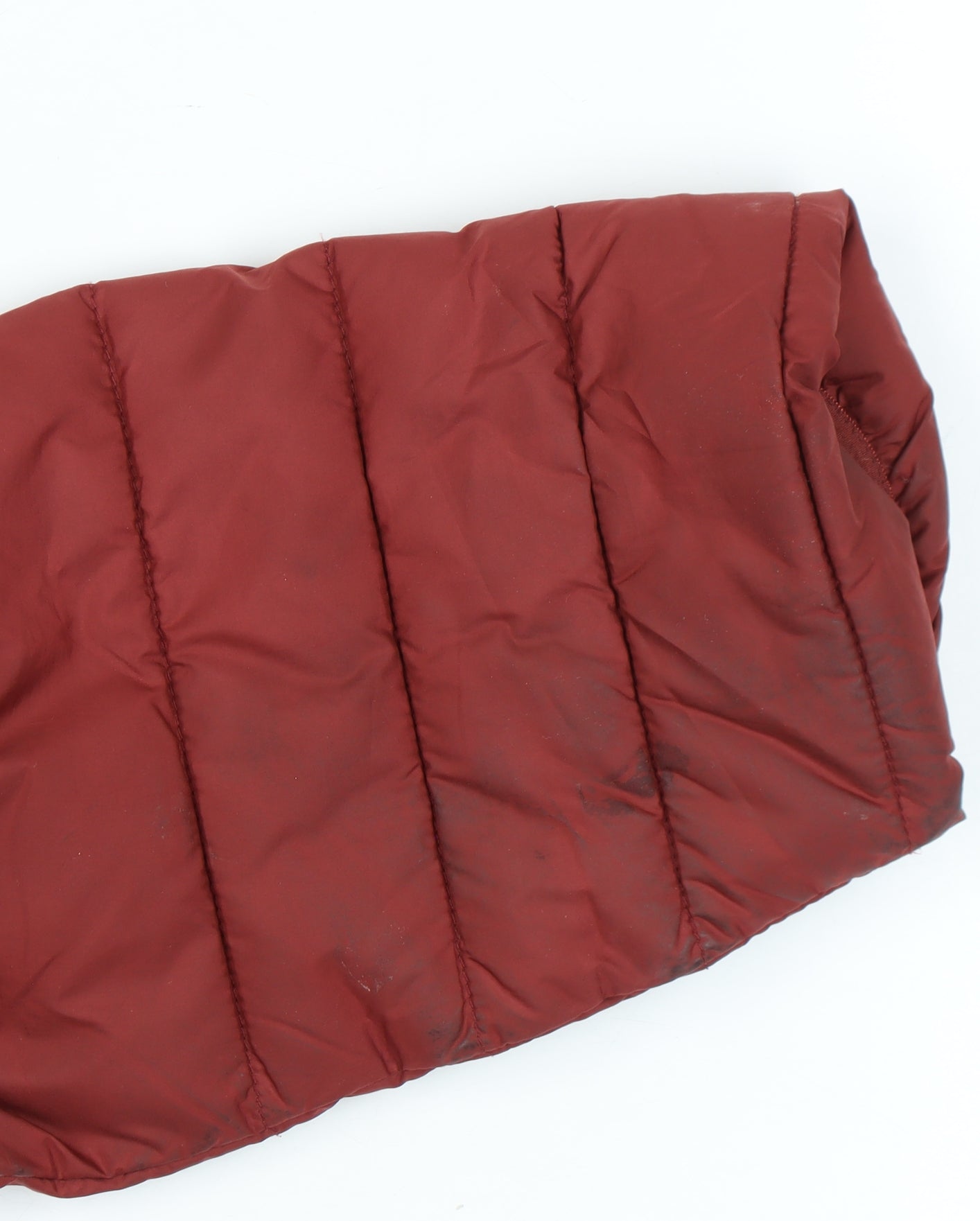 Jack & Jones Men's XL Red Puffer Jacket - Hooded Casual