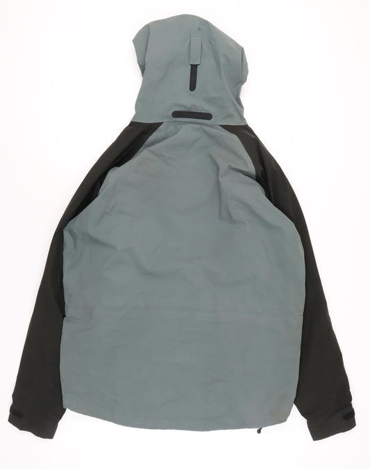 Sprayway Men’s Large Grey Hooded Rain Jacket