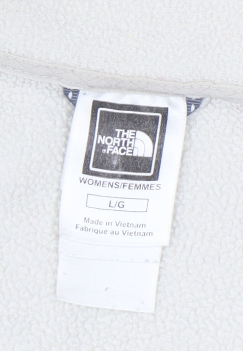 The North Face Women's Beige Fleece Jacket Size L