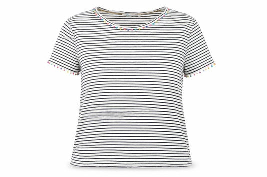 Womens UK Size XL Boden White Cotton T-Shirt