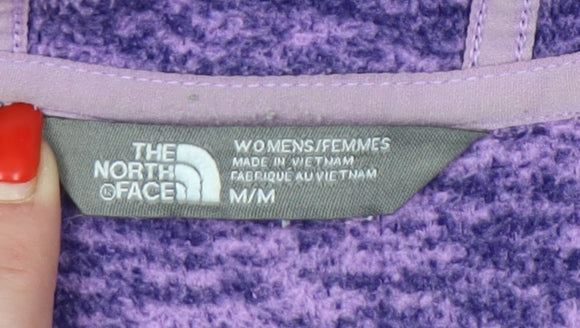 The North Face Women's Purple Basic Hooded Jacket M