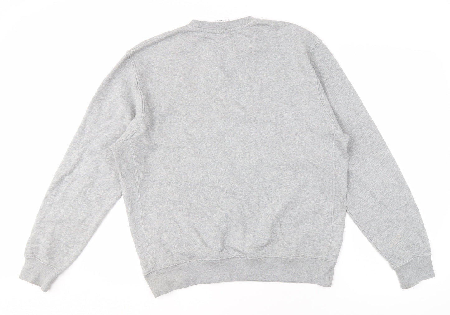 Nike Men's Grey Pullover Sweatshirt Medium